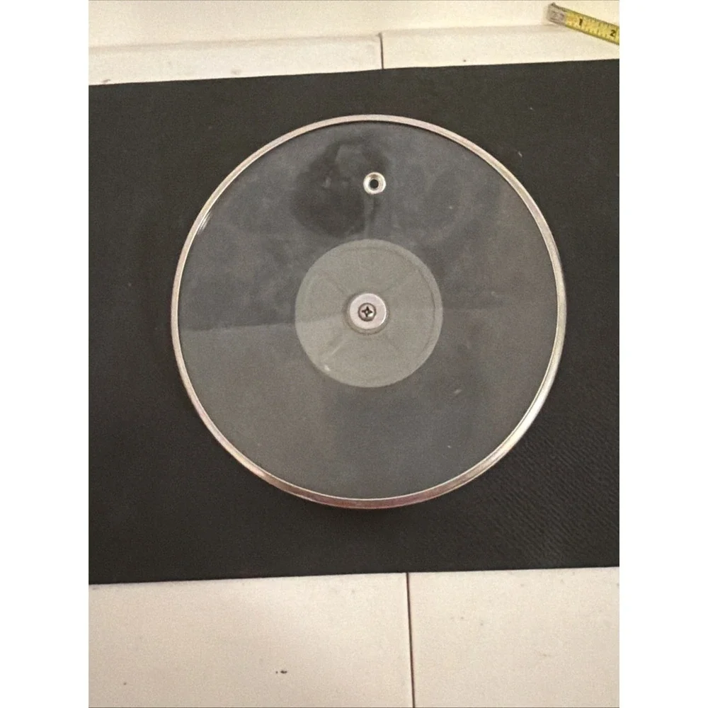 Tasty 6 1/8 Inch Replacement Tempered Glass Cooking Lid Grey Handle